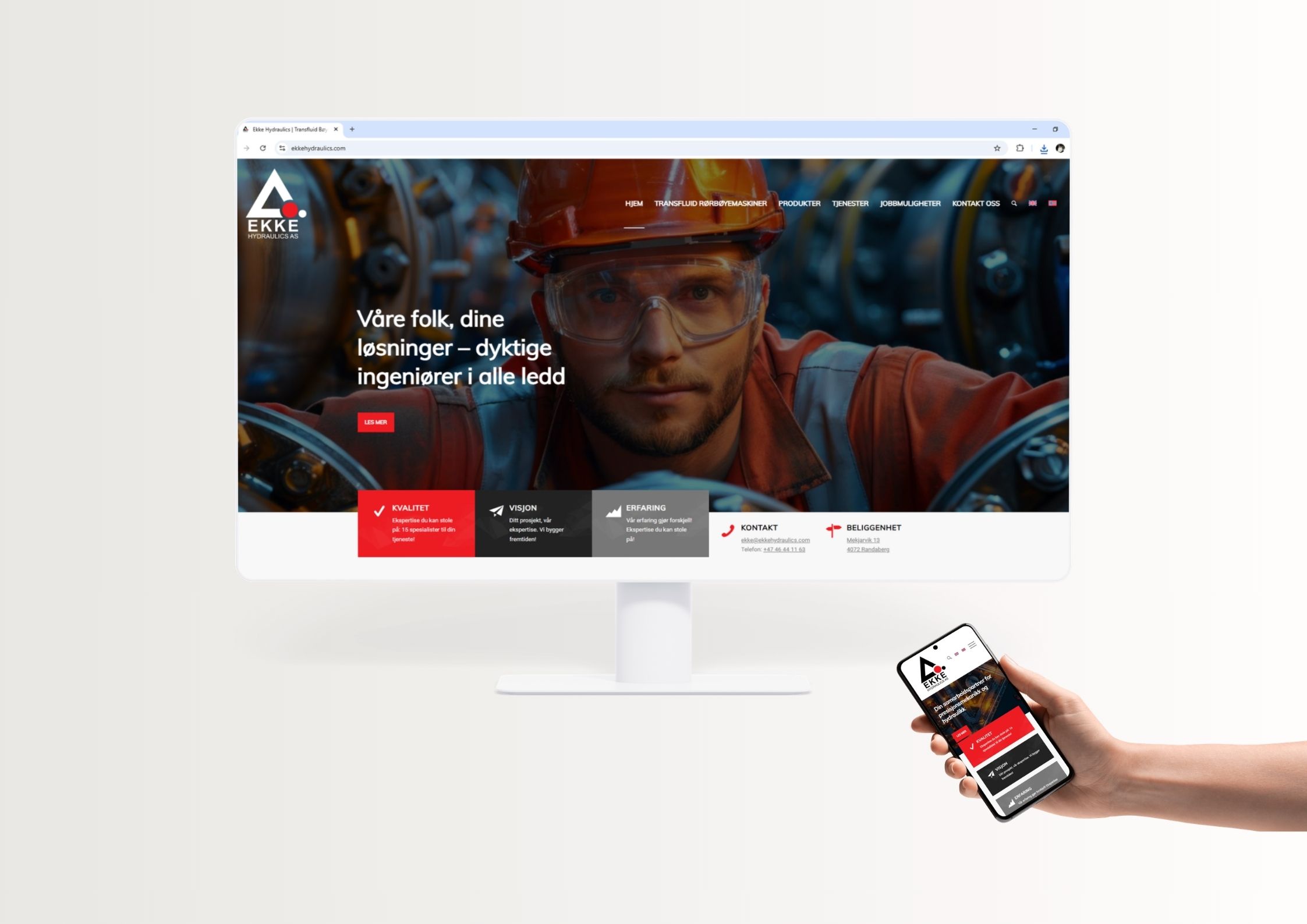 Nettside med nettbutikk i WordPress