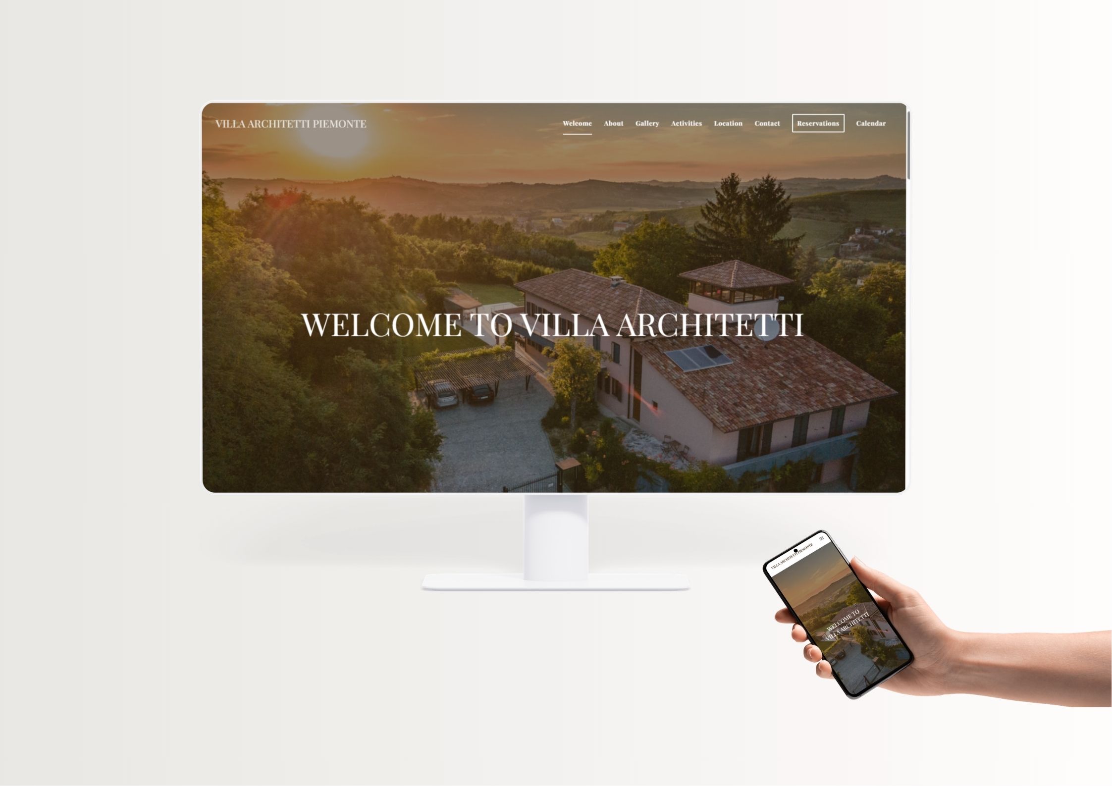 Villa Italia Nettside